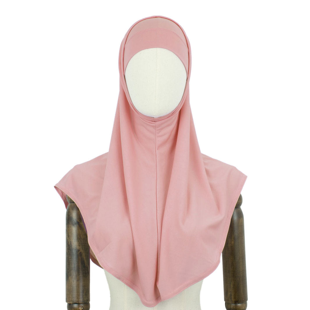 Hijab Set Combi Bleich Rosa