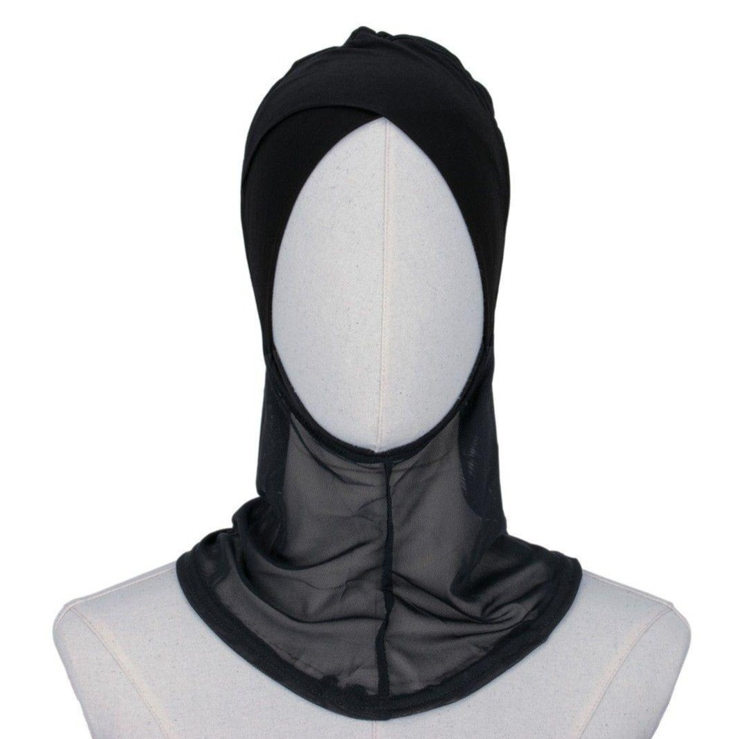 Hijab Untertuch Netz in Schwarz