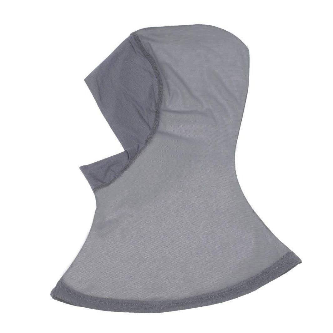 Hijab Untertuch Netz in Silbergrau