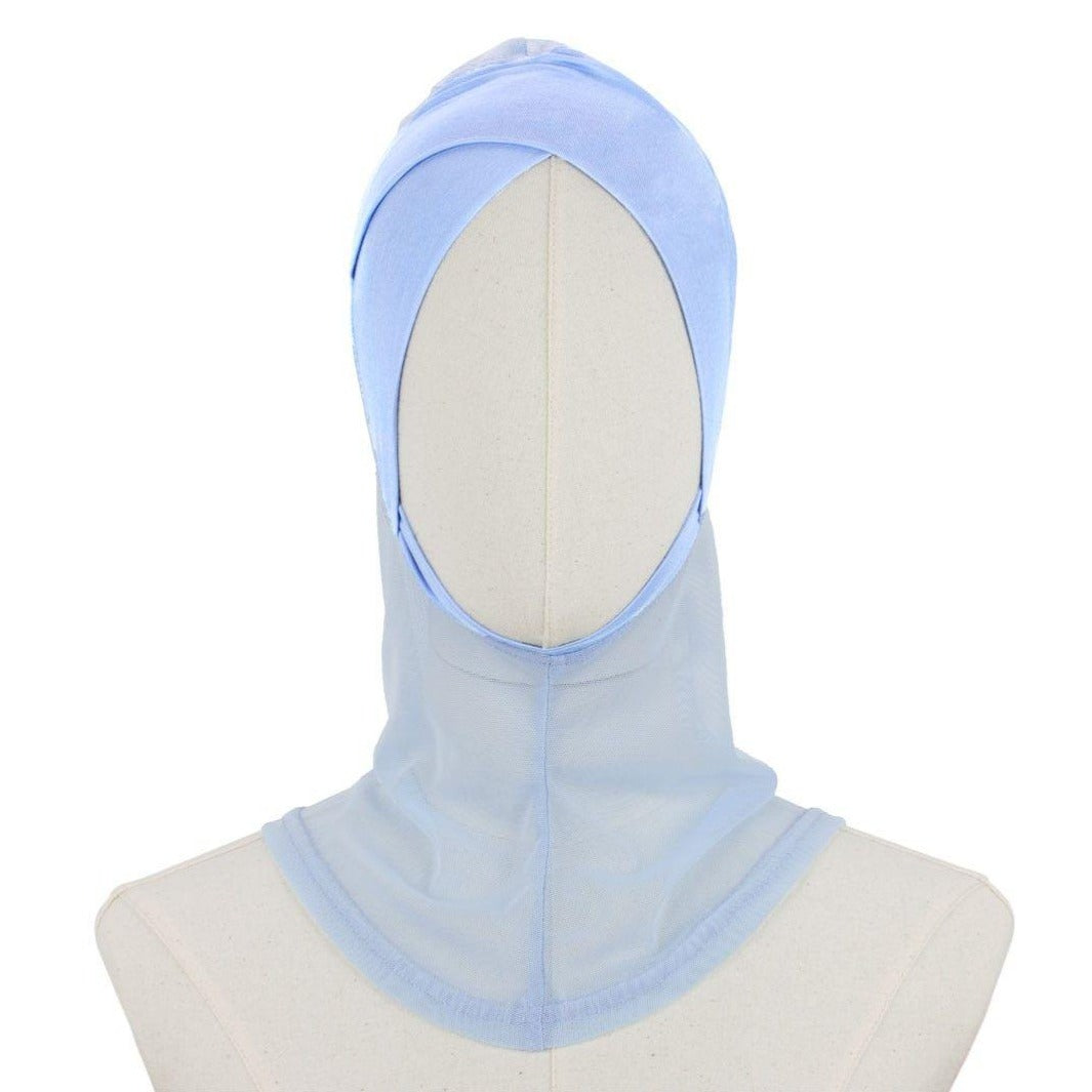 Hijab Untertuch Netz in Pale Blue