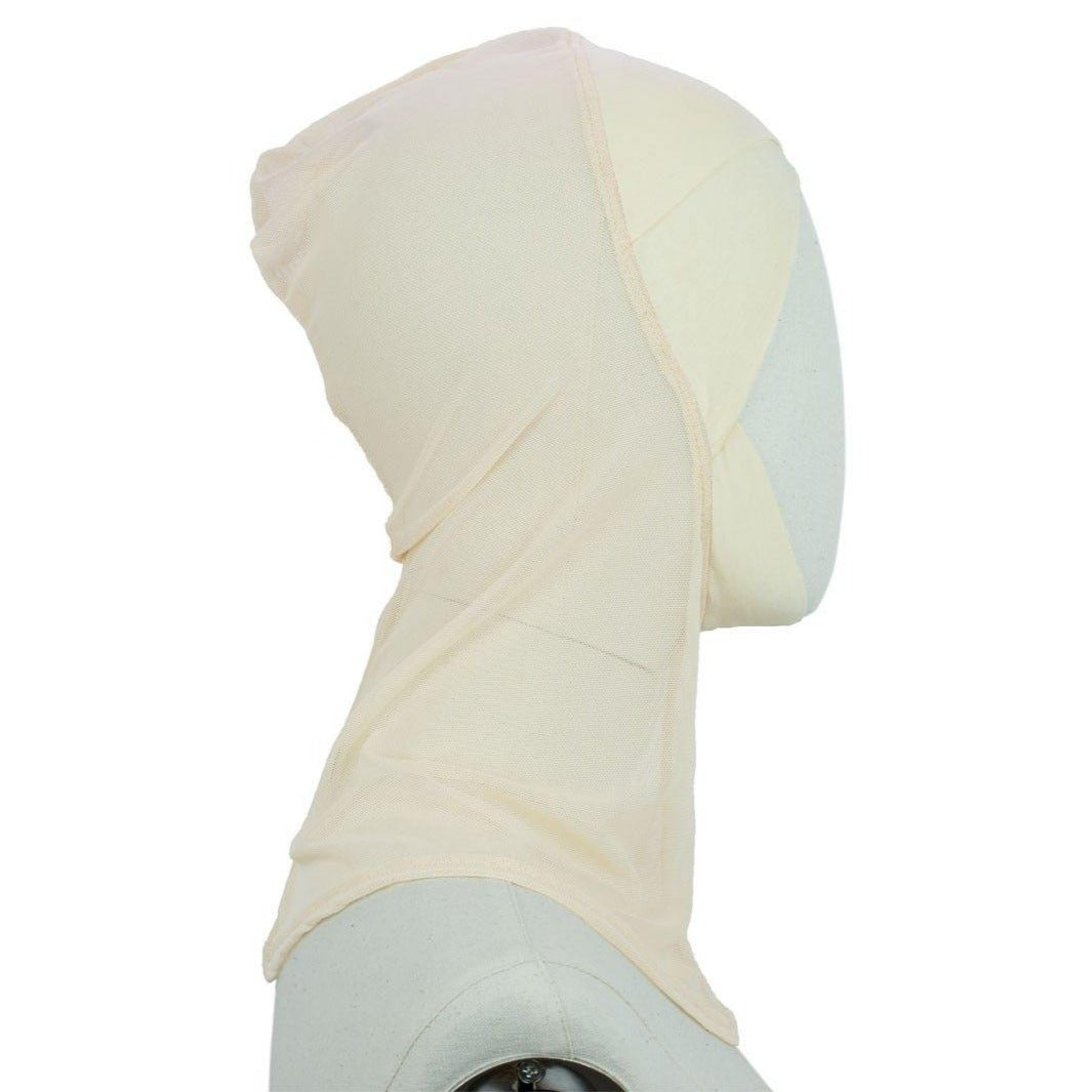Hijab Untertuch Netz in Sugarcane Beige