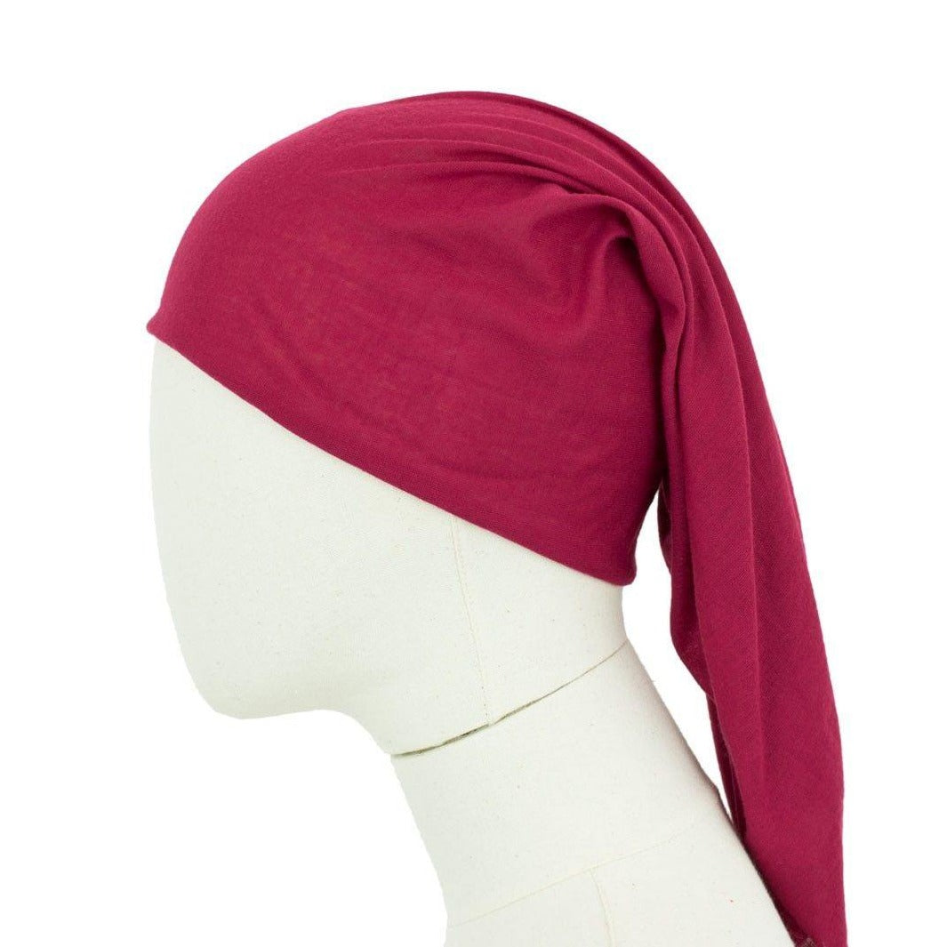 Hijab Untertuch Diversity in Dunkel Himbeere