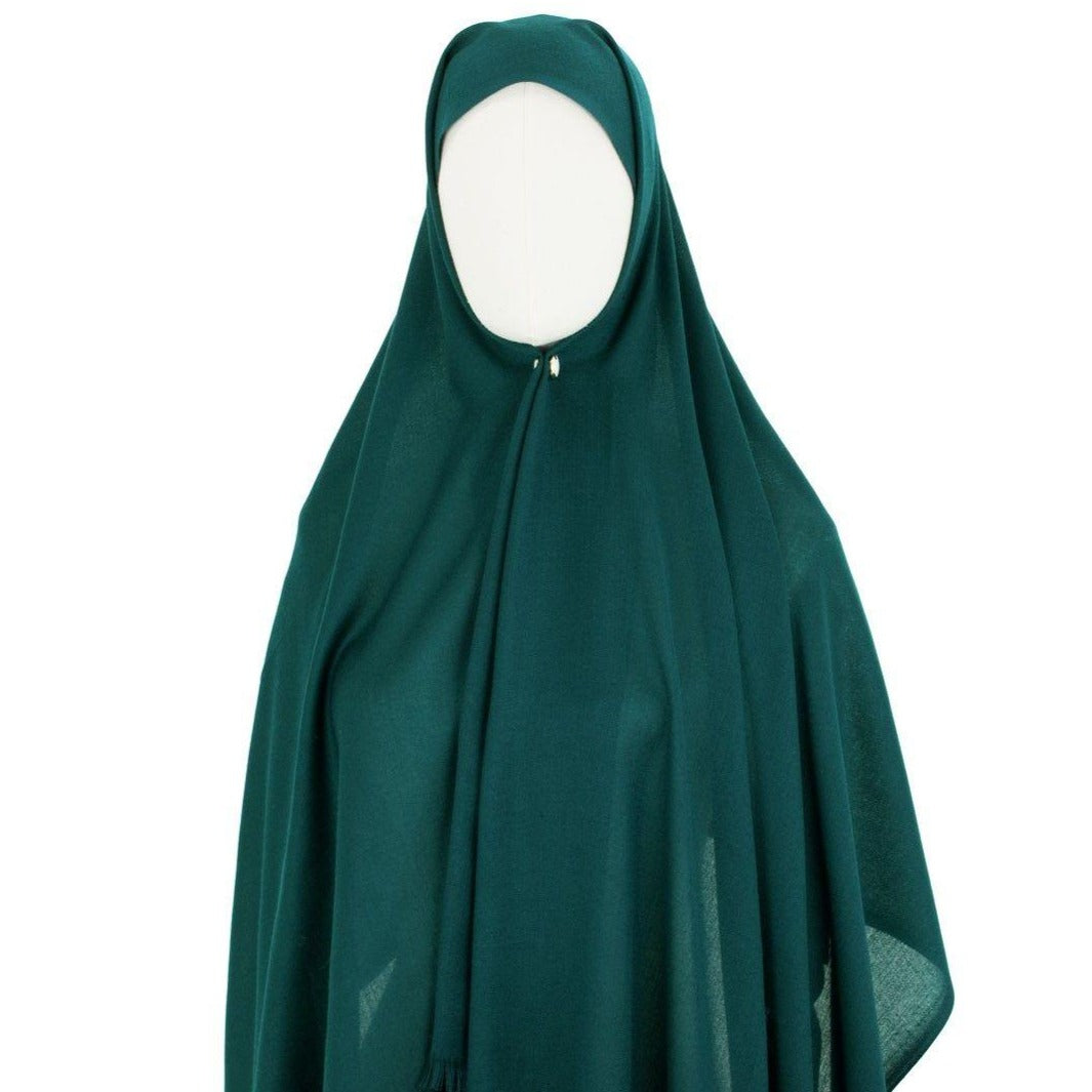 Hijab Kopftuch "Fringe" in Plantation Green