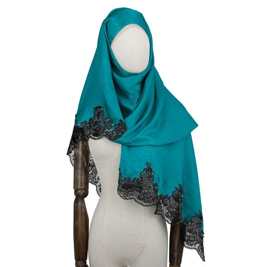 Kopftuch Lace in Grün