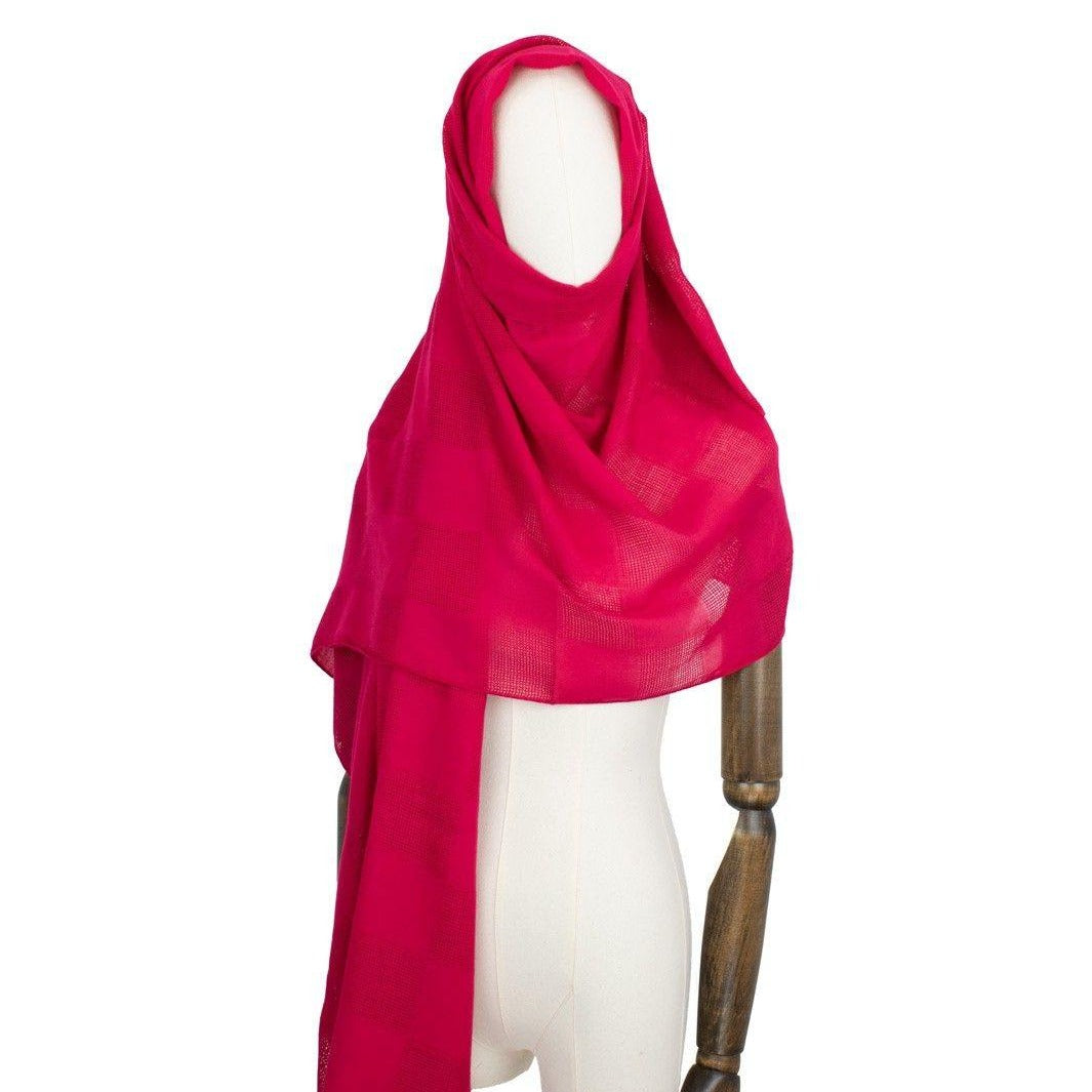 Hijab Kopftuch Squares in Rot