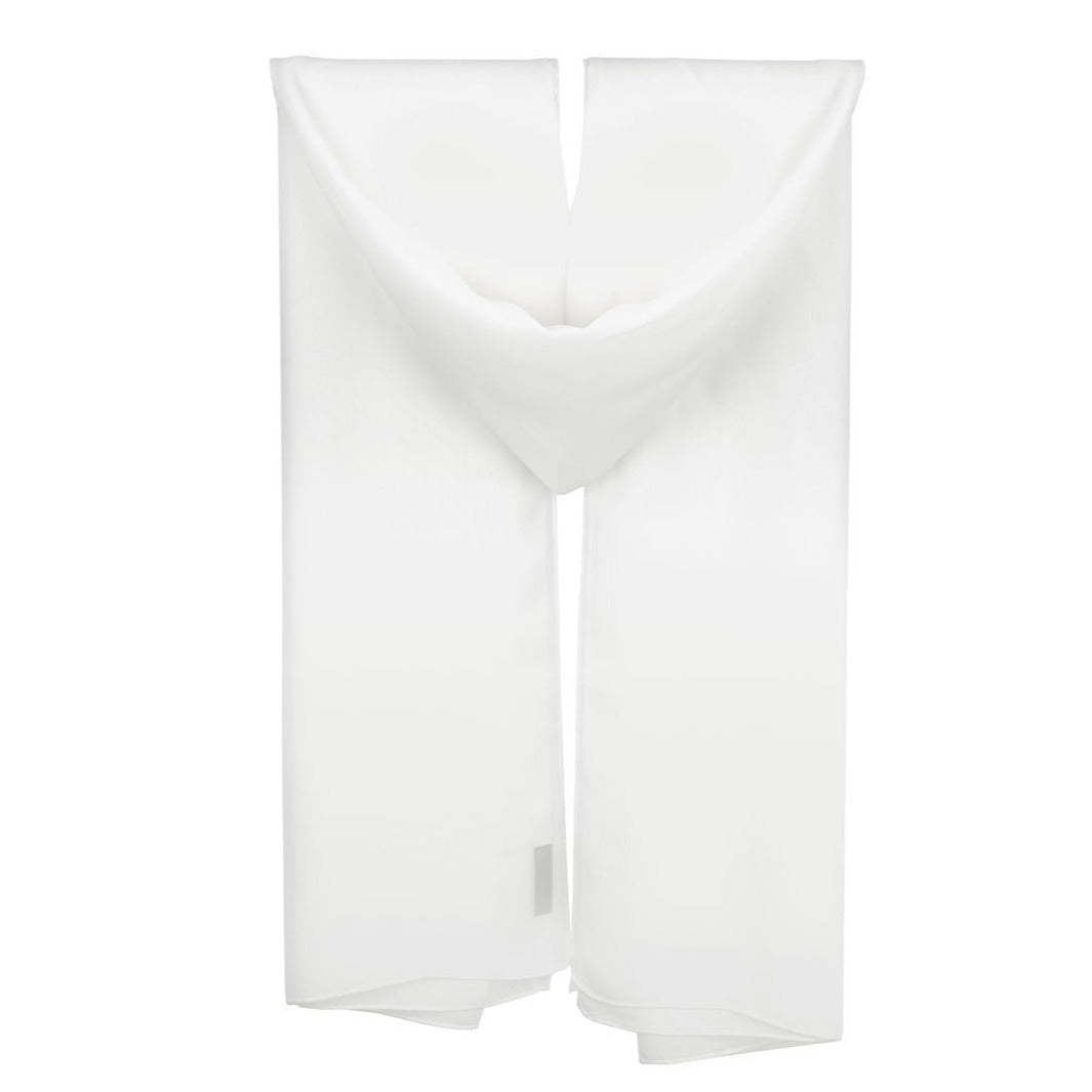 Chiffon Hijab Gentle in Sanft-Weiß
