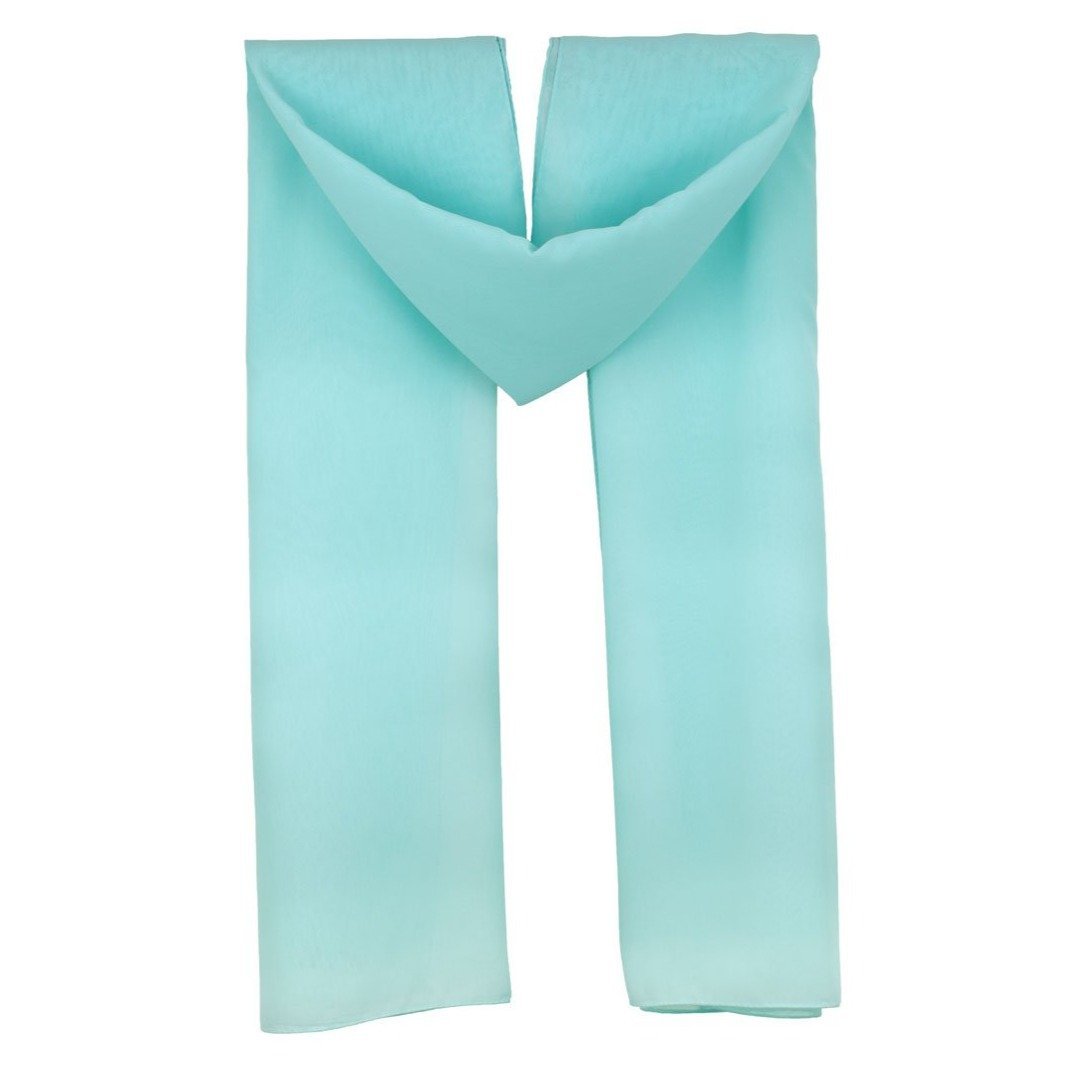 Chiffon Hijab Gentle in Türkis Blau