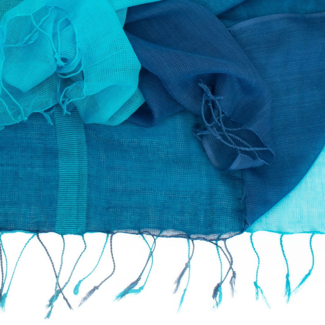 Viskose Hijab Style Sovran, Ägypten Blau