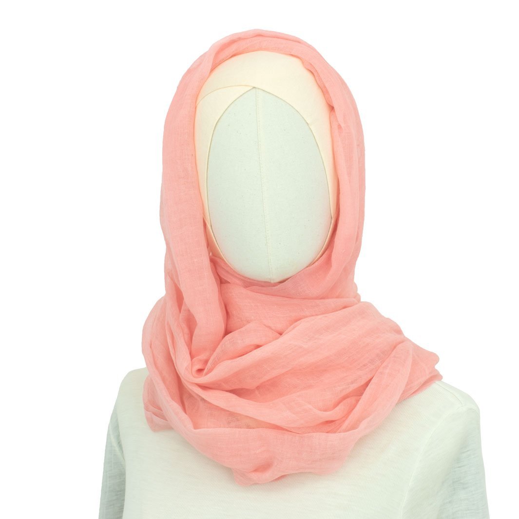 Hijab Style "Kaska" Lachs-Rosa