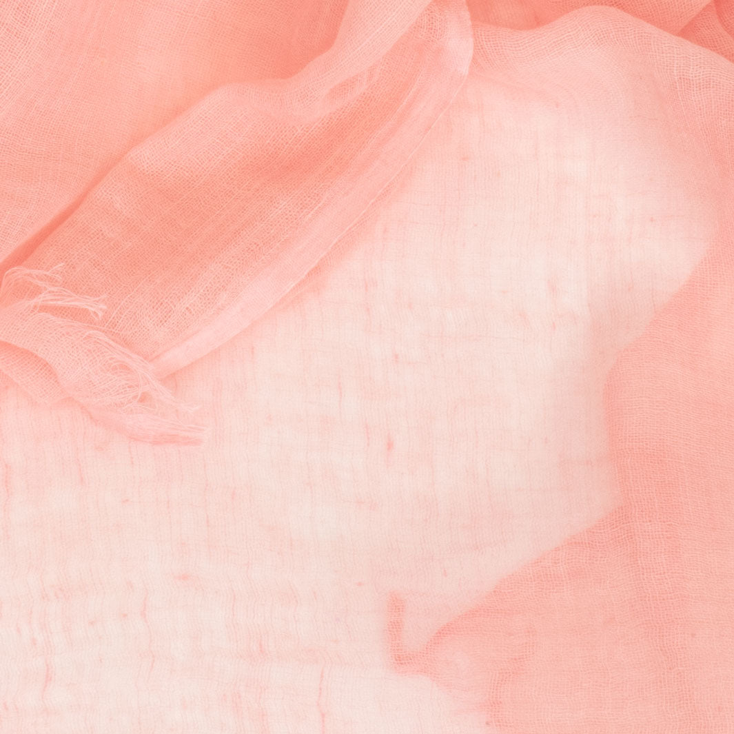 Baumwolle Hijab "Kaska" Lachs-Rosa