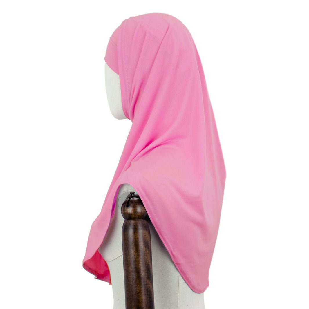 Fertig Hijab "Combi" in Hot Pink