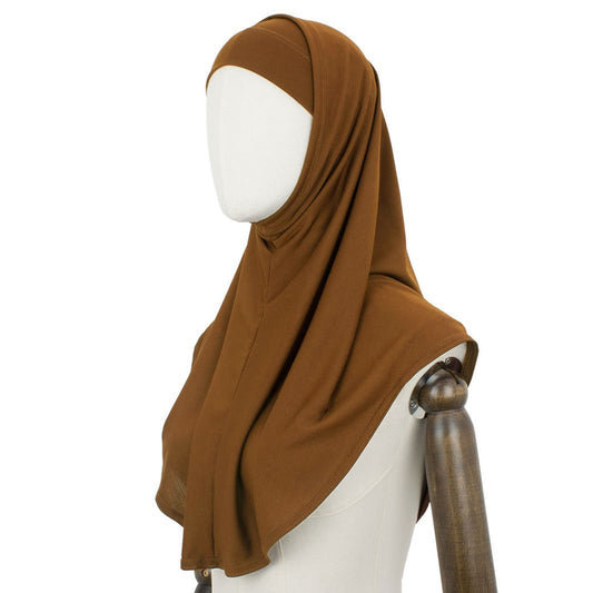 Fertig Hijab Combi in Kamel