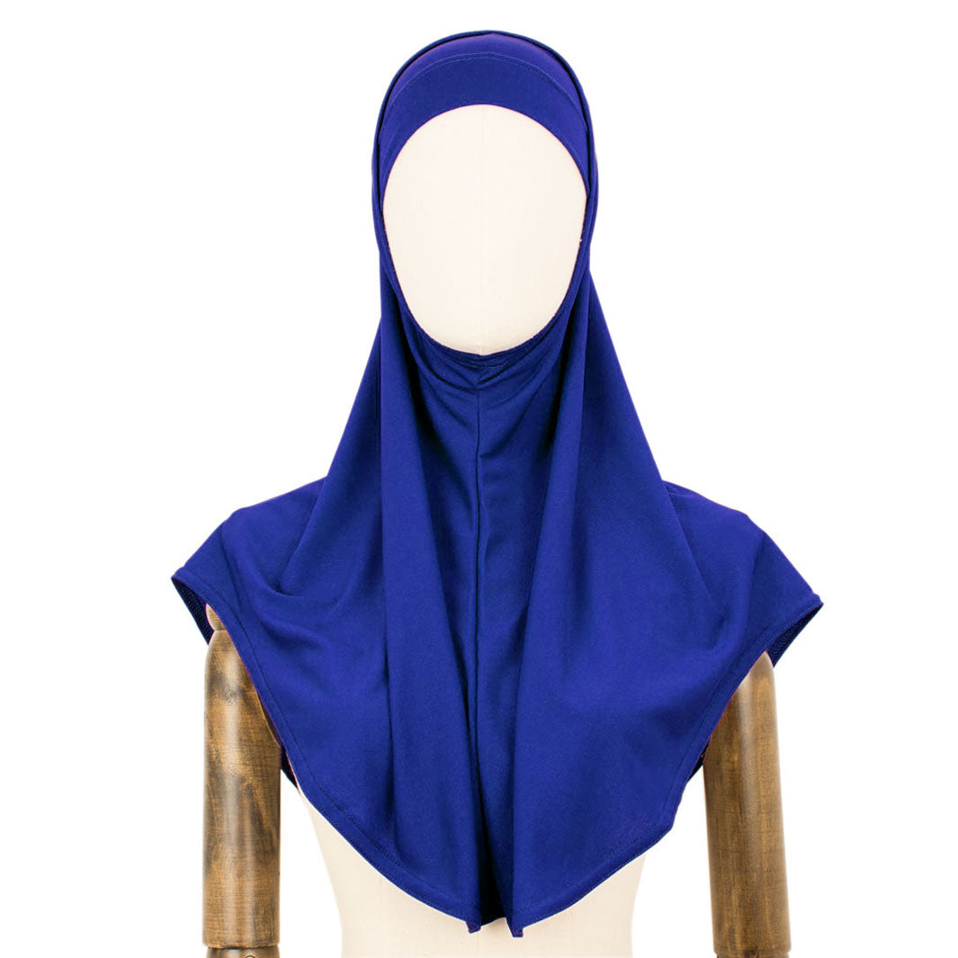 Fertig Hijab "Combi" Tief Blau