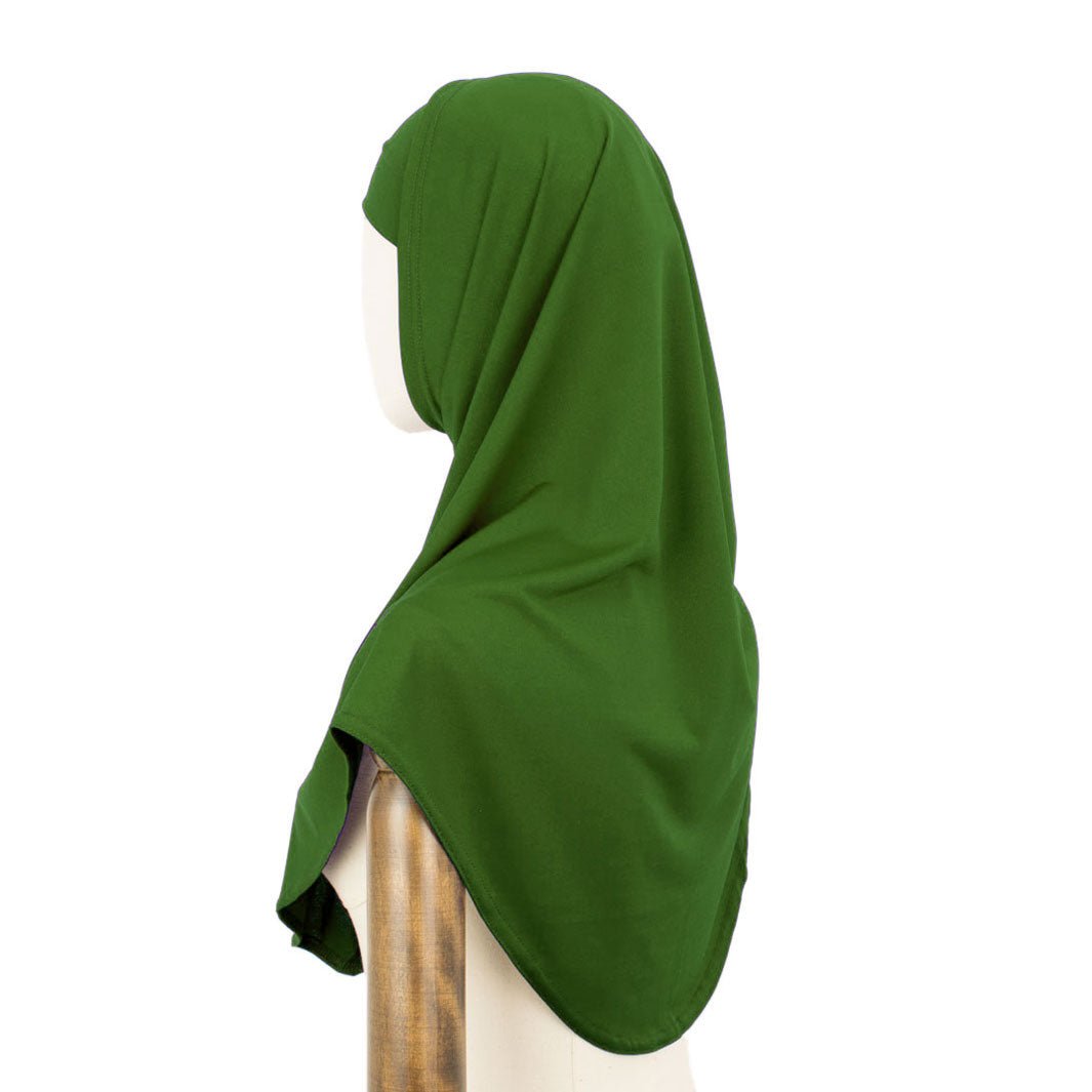 Fertig Hijab Set Wald Grün