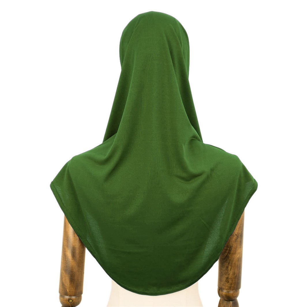 Fertig Hijab Set Wald Grün