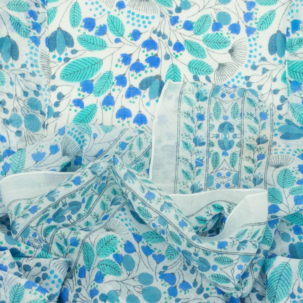 Hijab Azhara Blau Nuance
