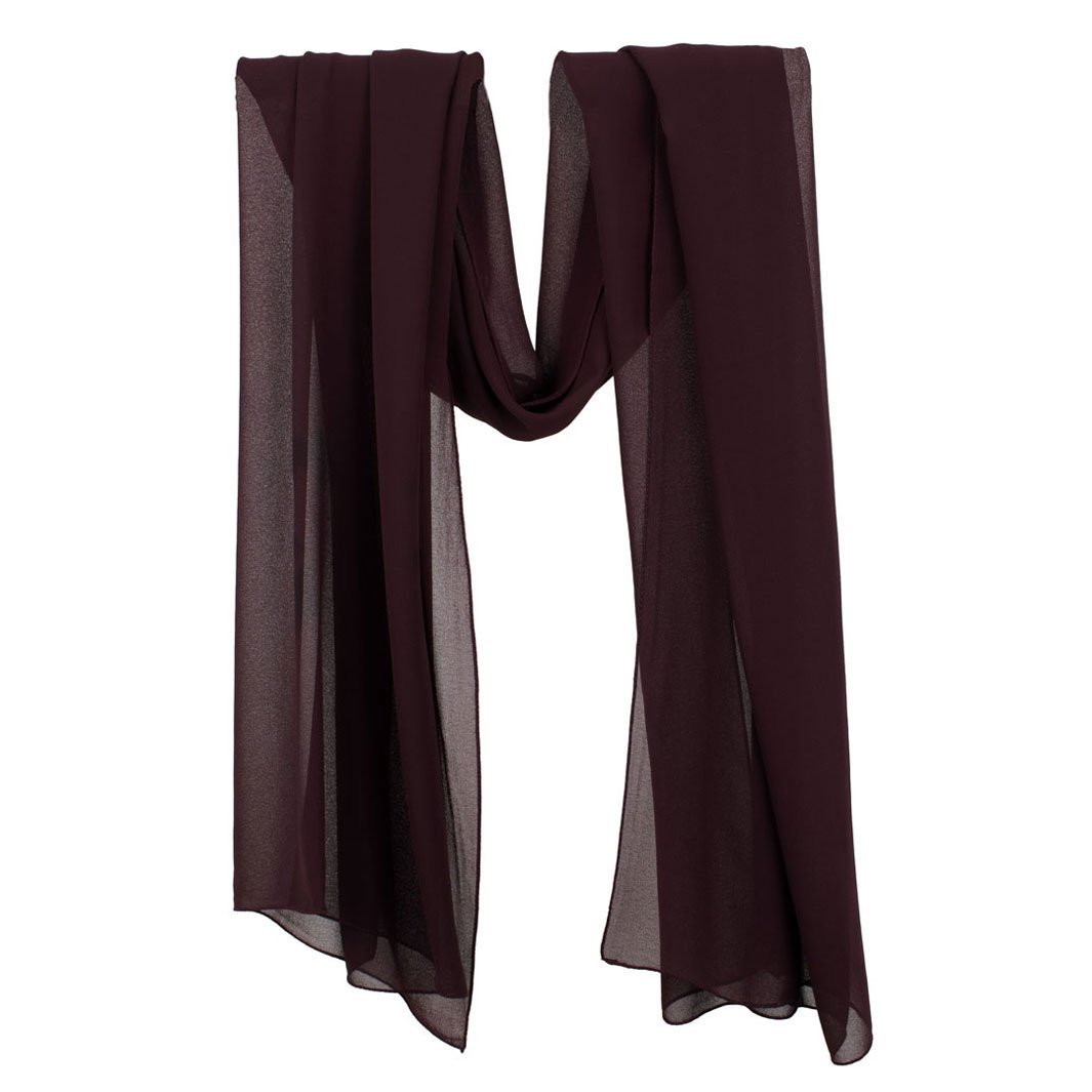 Chiffon Hijab Style Gentle in Rustikal-Rot