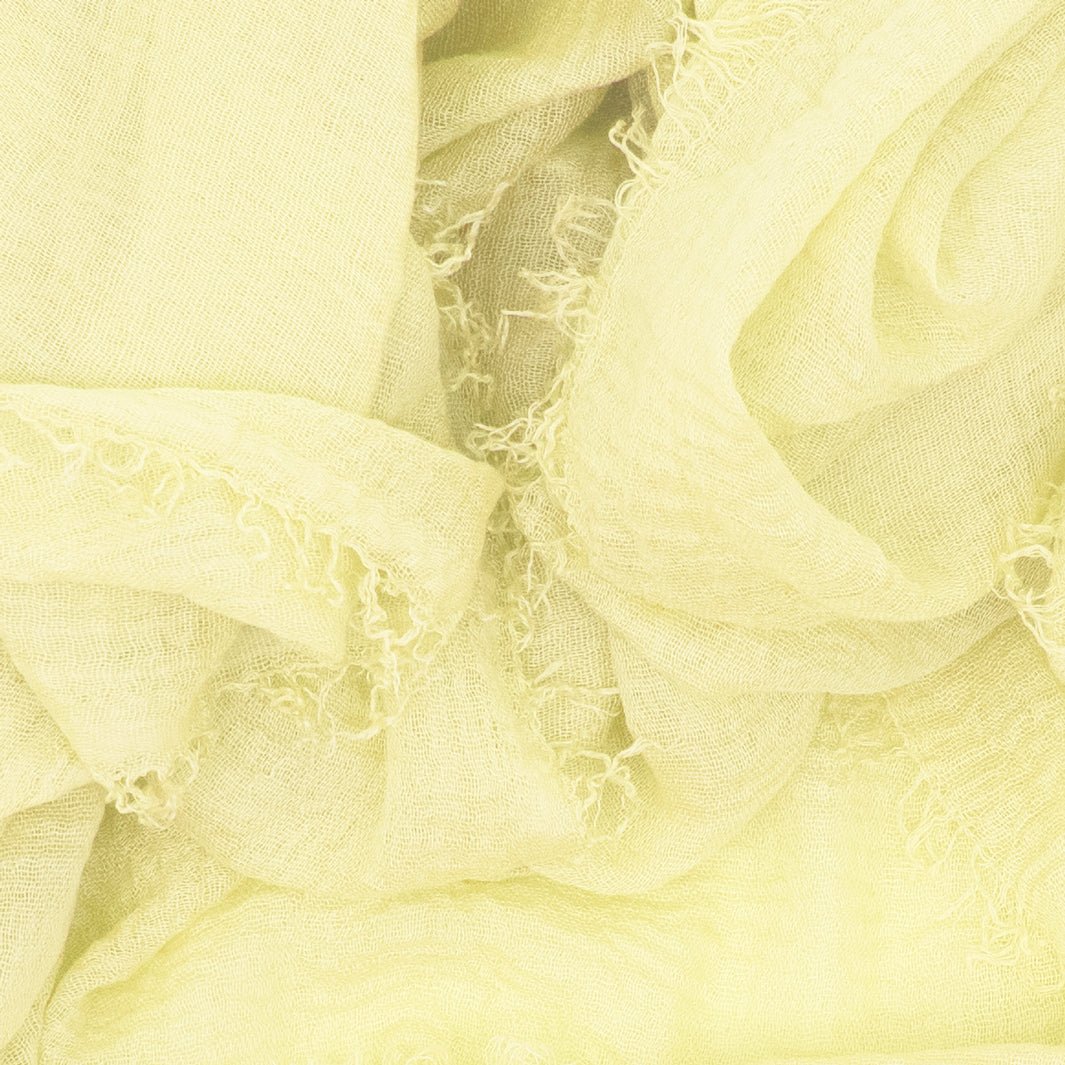 Crinkle Hijab Alya Easy Yellow