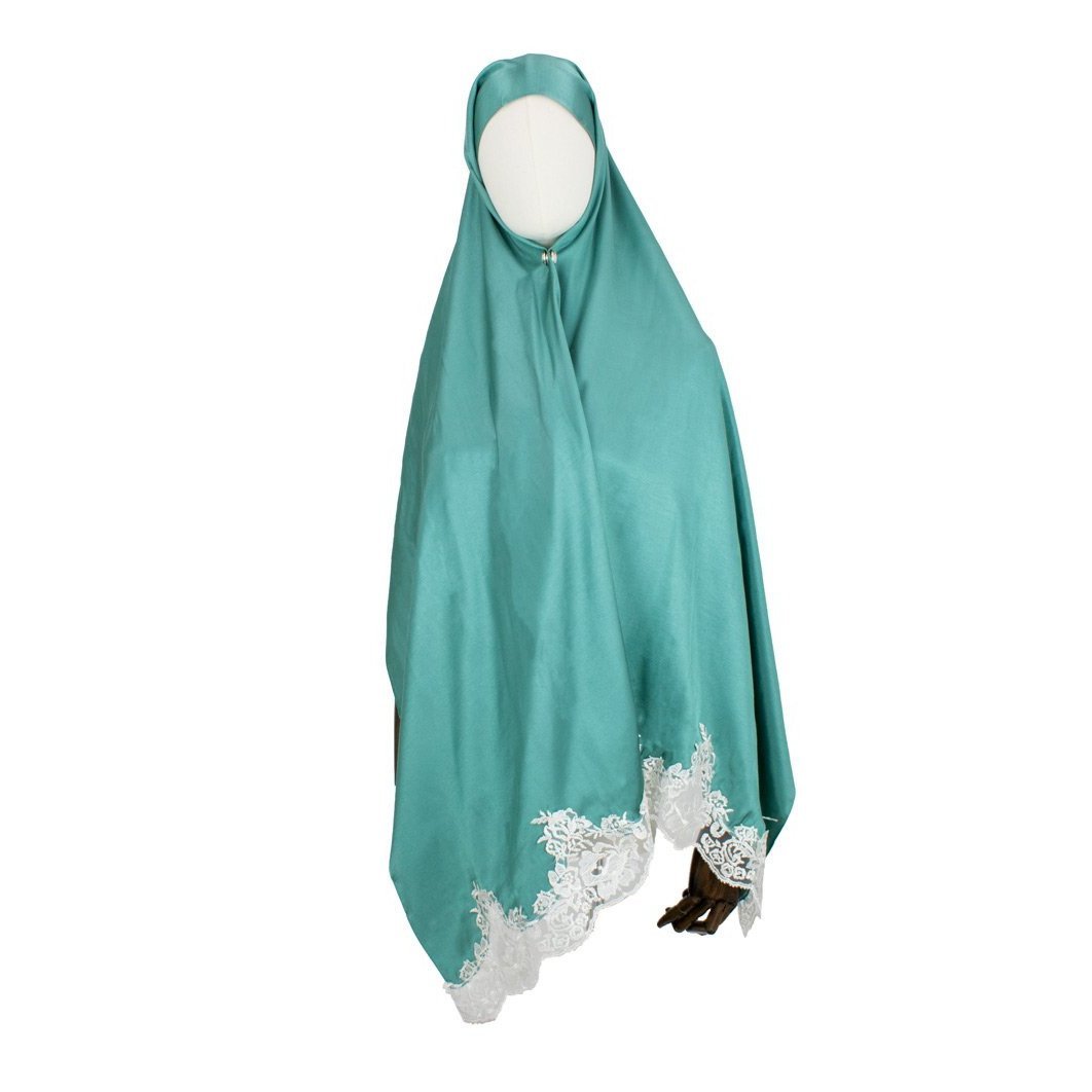 Hijab Style Kopftuch Lace in Minz-Grün