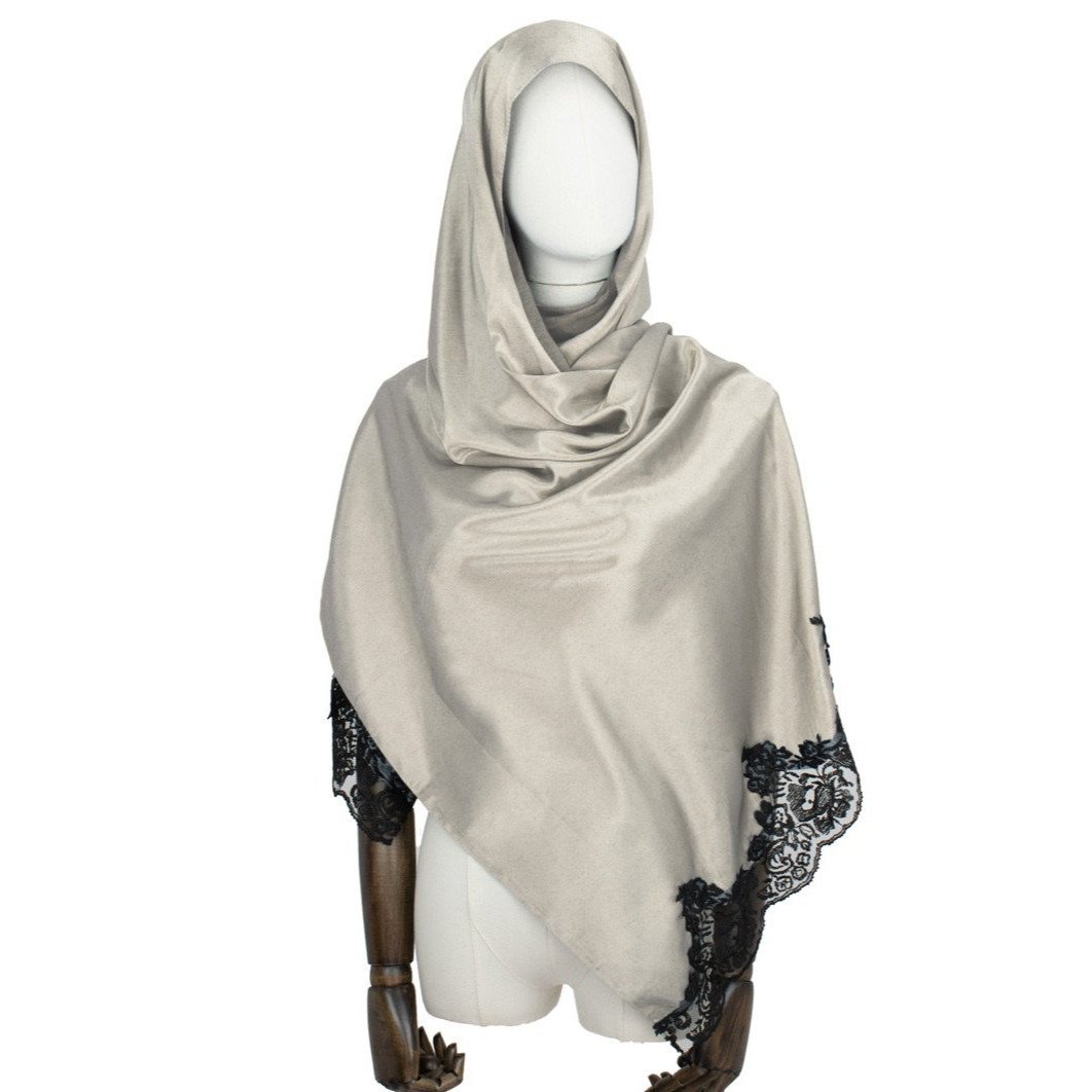 Hijab Style "Lace" Kopftuch in Sand