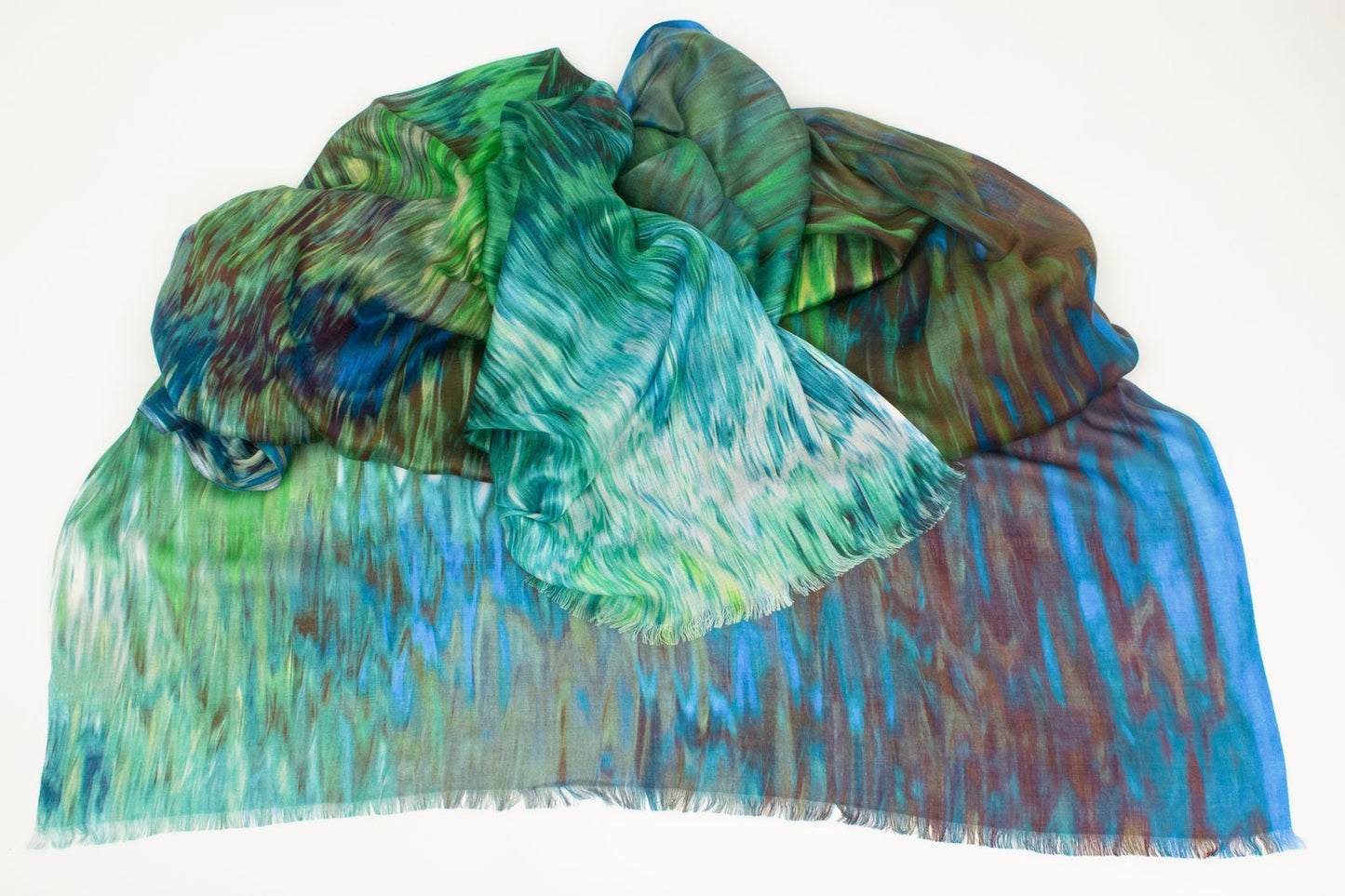 Hijab Sama Flusstanz grün