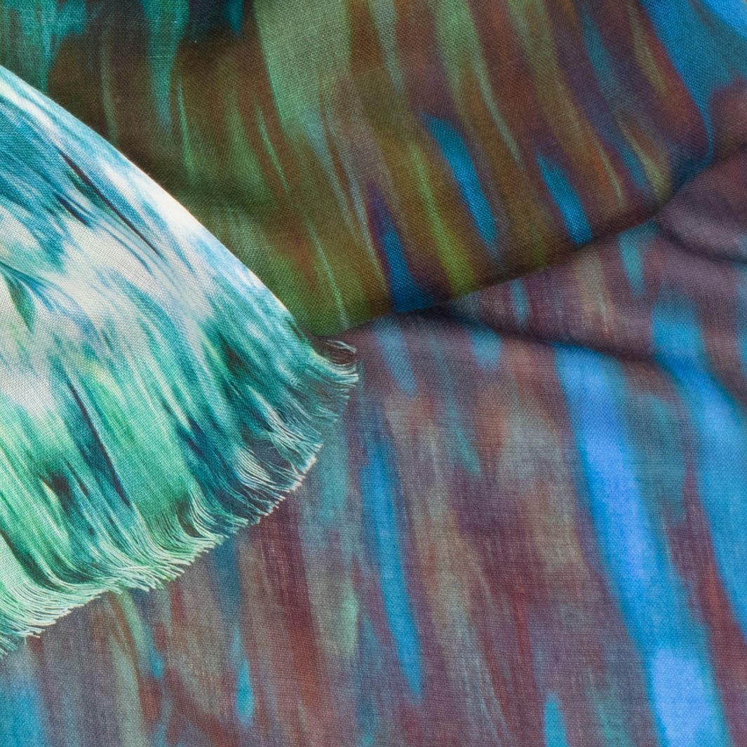 Hijab Sama Flusstanz grün