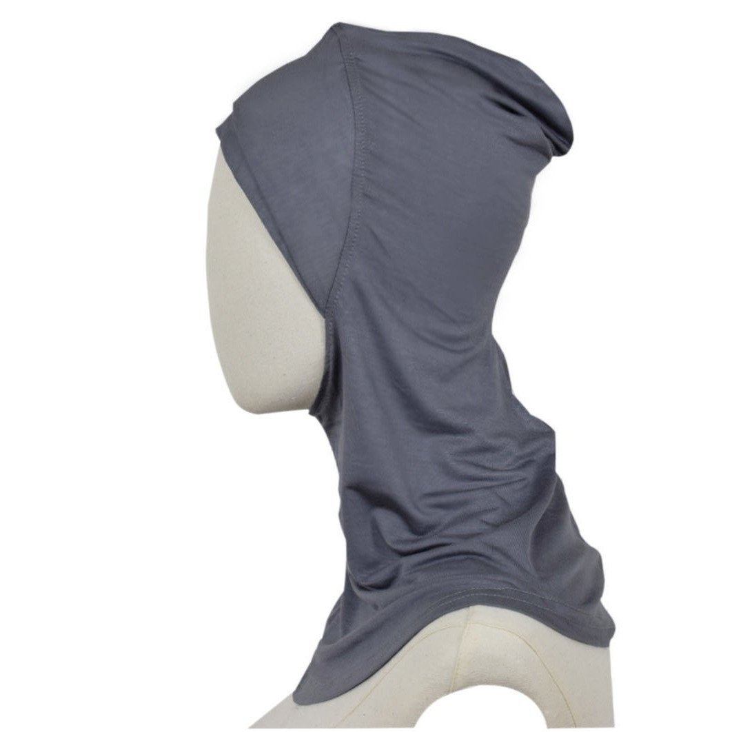 Hijab Untertuch Style in Dunkel-Grau