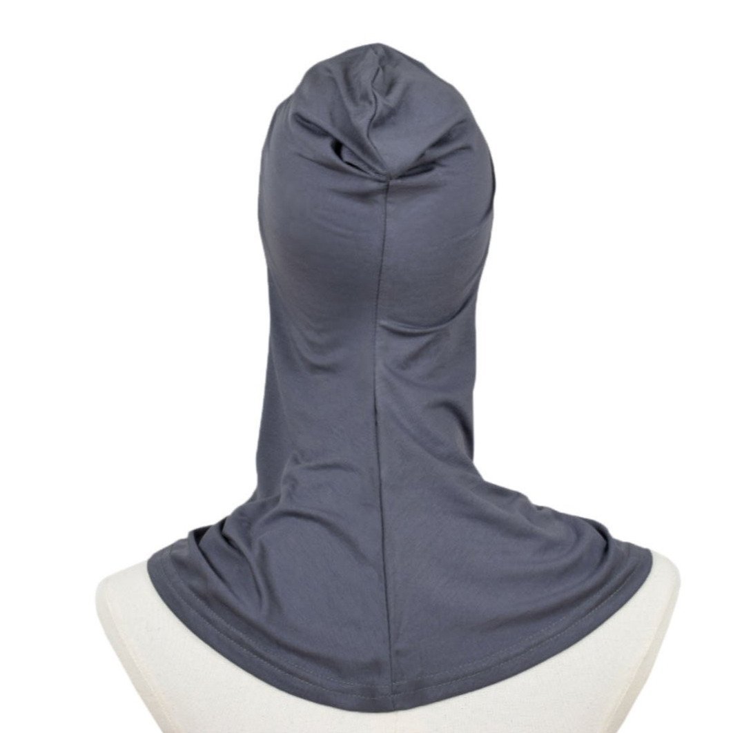 Hijab Untertuch Style in Dunkel-Grau