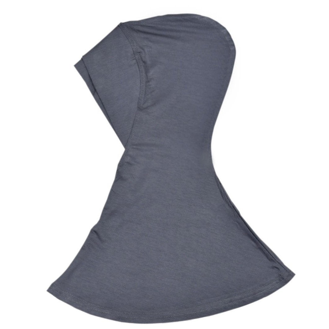 Hijab Untertuch Style in Dunkel-Grau