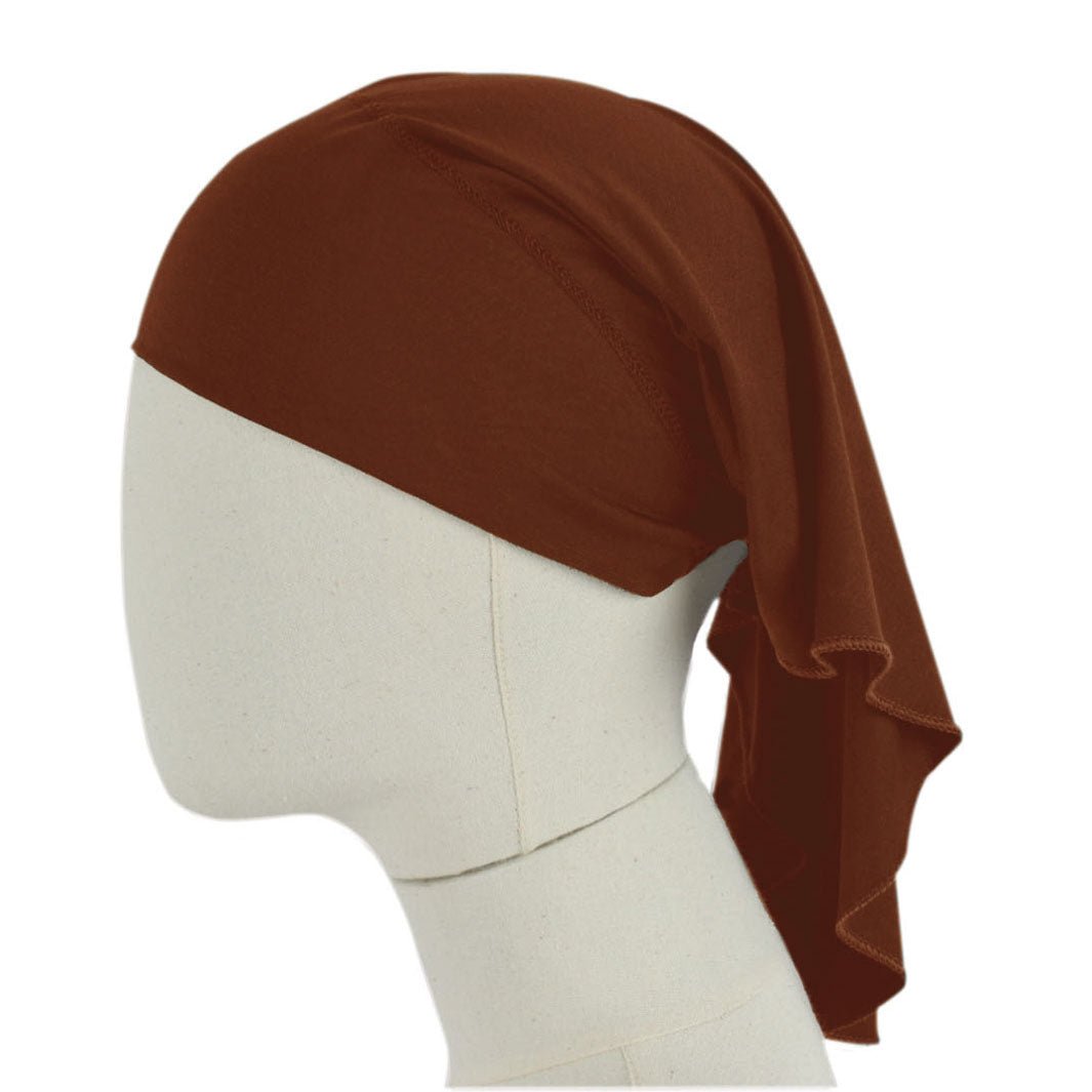 Untertuch Hijab "Flexible" in Nugat