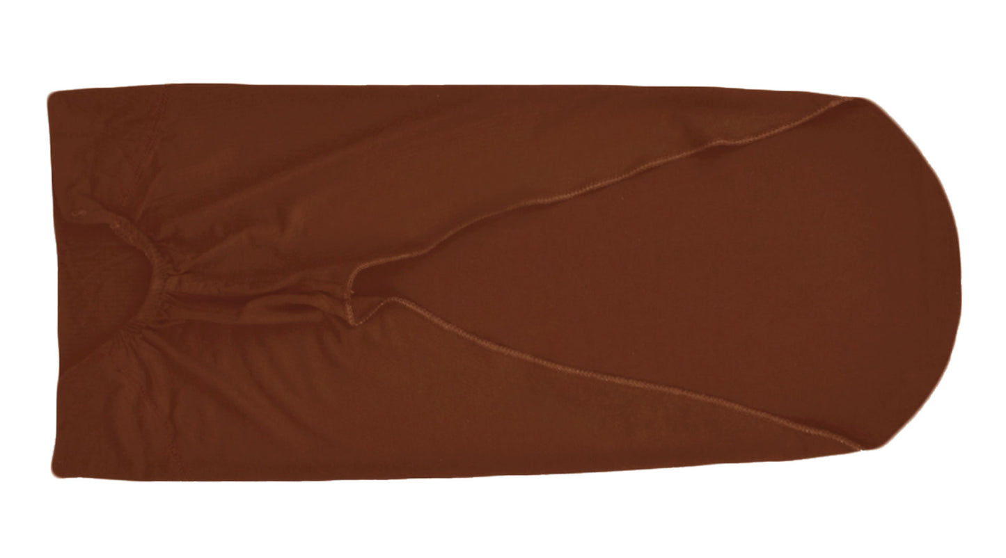 Untertuch Hijab "Flexible" in Nugat