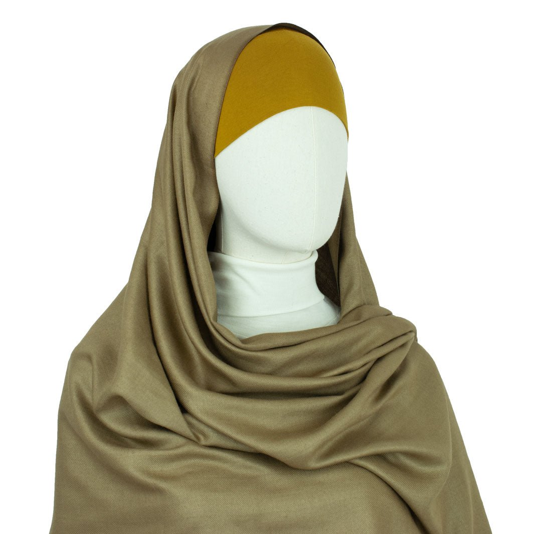 Kopftuch Style "Hula" Kastanienbraun