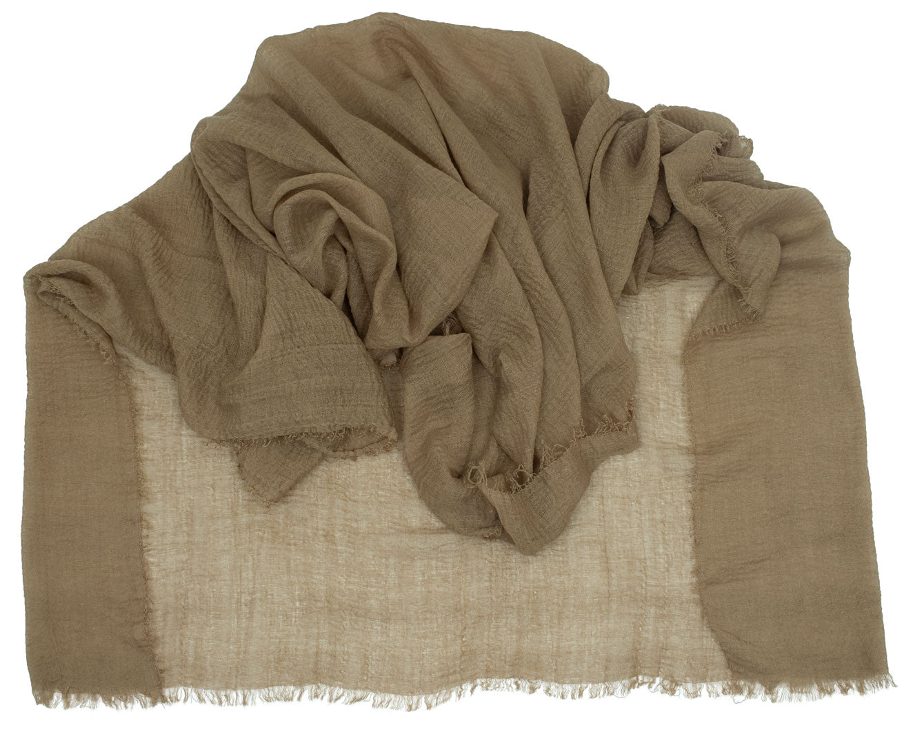 Crinkle Hijab "Alya"-Sahara Braun