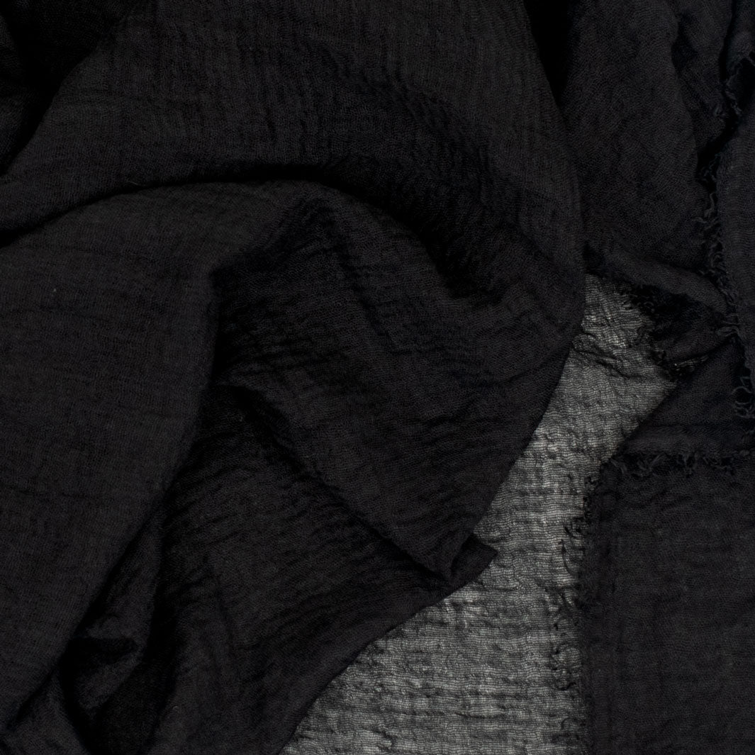 Crinkle Hijab Alya-Schwarz