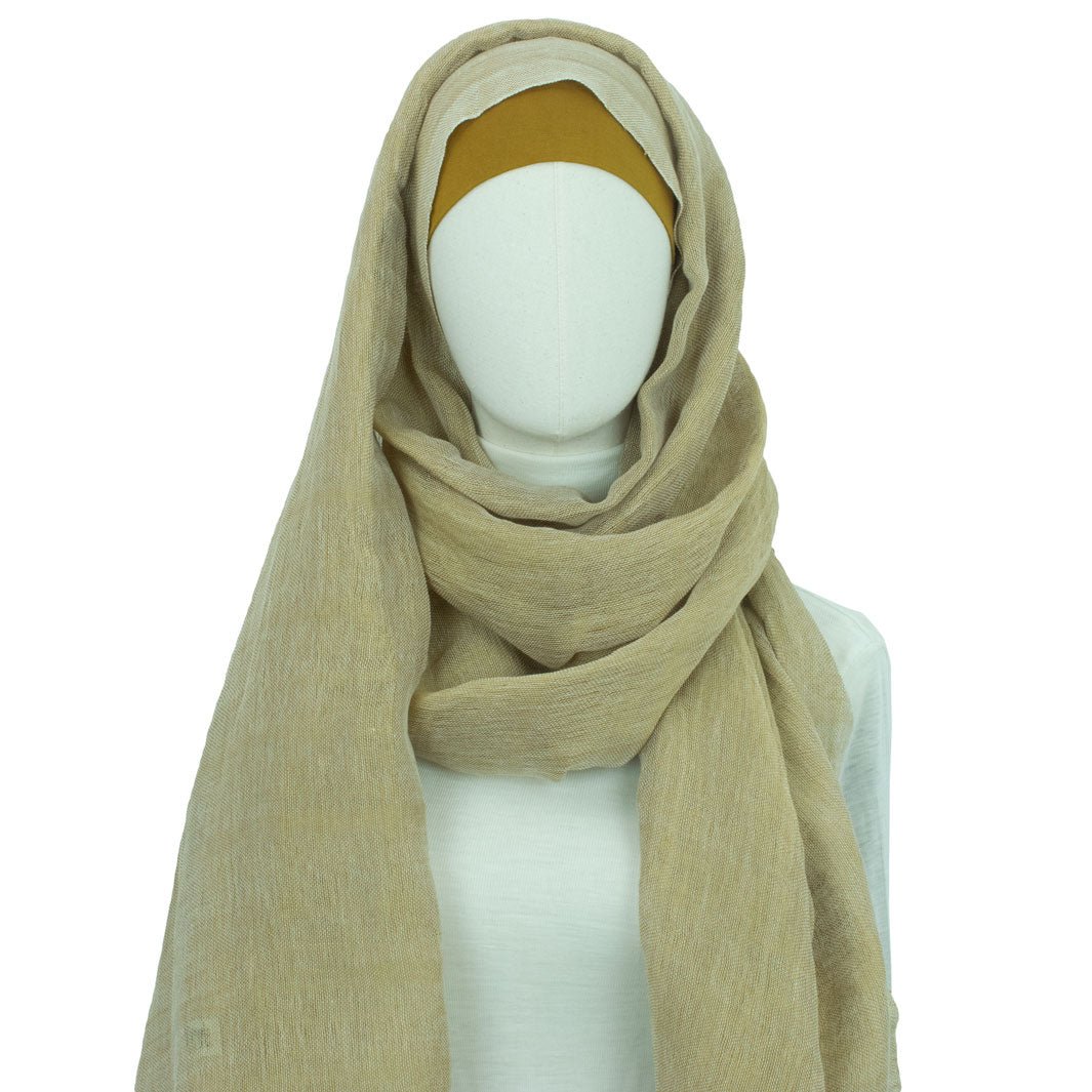 Kopftuch Style Lamar Honig-Gold