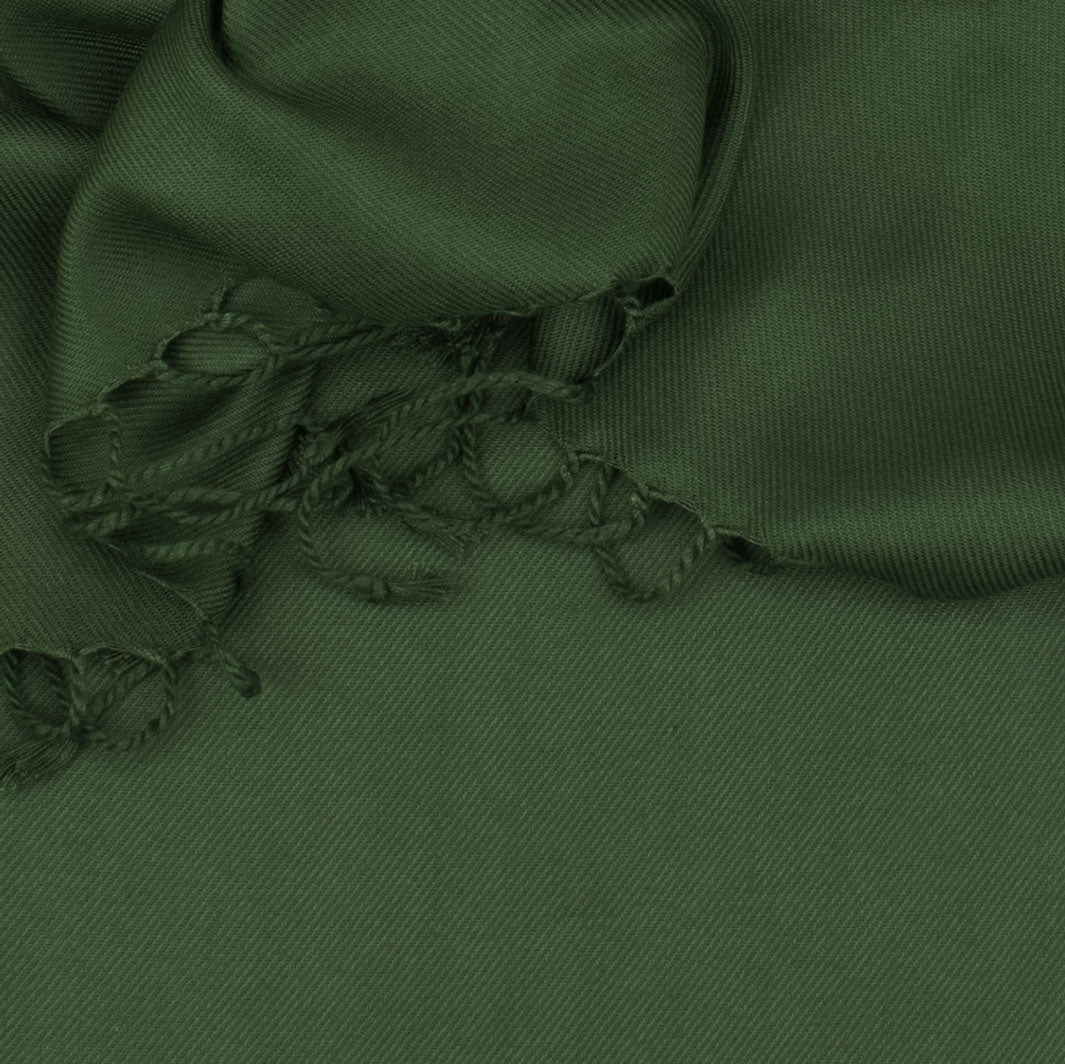 Kopftuch Style "Hula" Tief-Grün