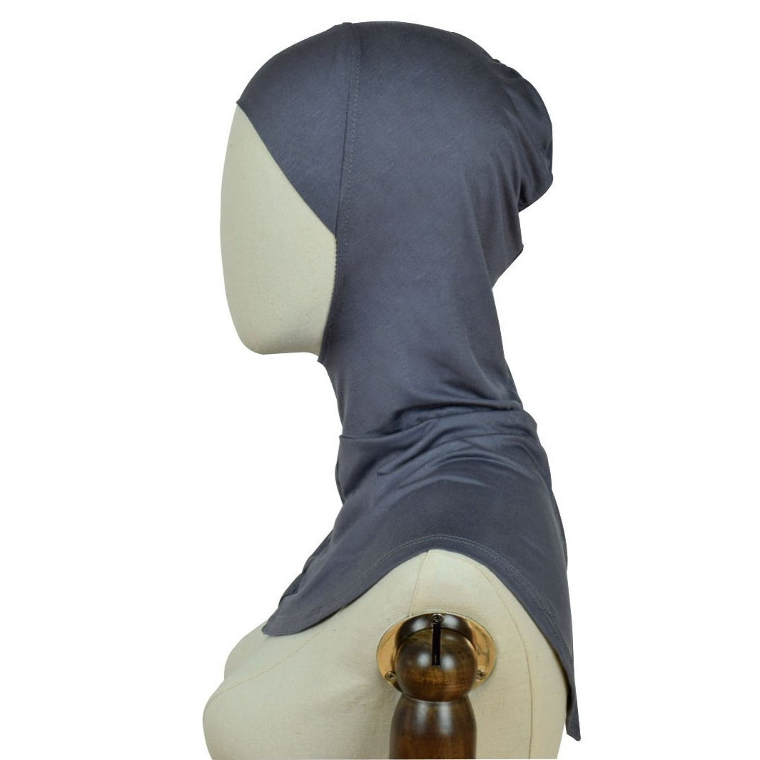 Hijab Untertuch Easy, Blau Grau