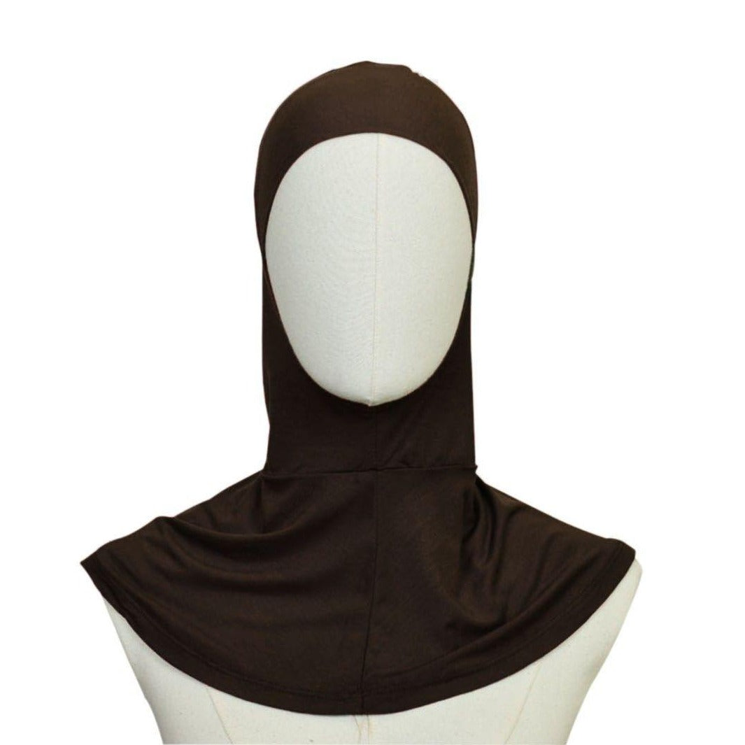 Hijab Untertuch Easy, Schokolade braun
