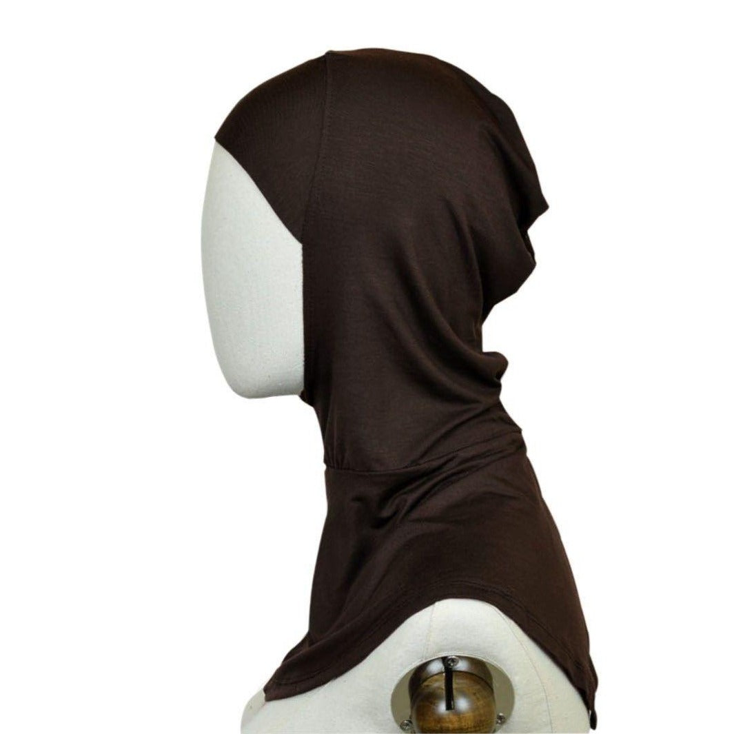 Hijab Untertuch Easy, Schokolade braun