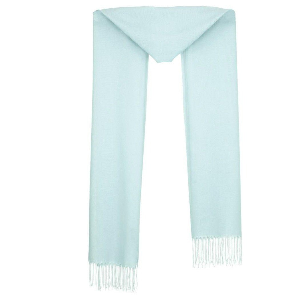 Hijab Style "Fringe" in Pale Turquoise