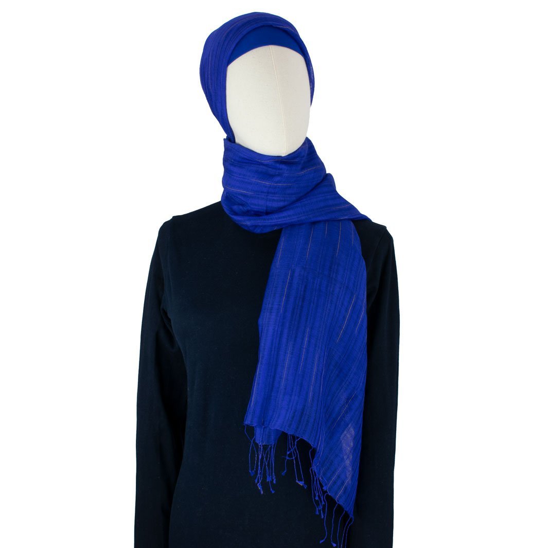 Hijab Kopftuch Royal Blau