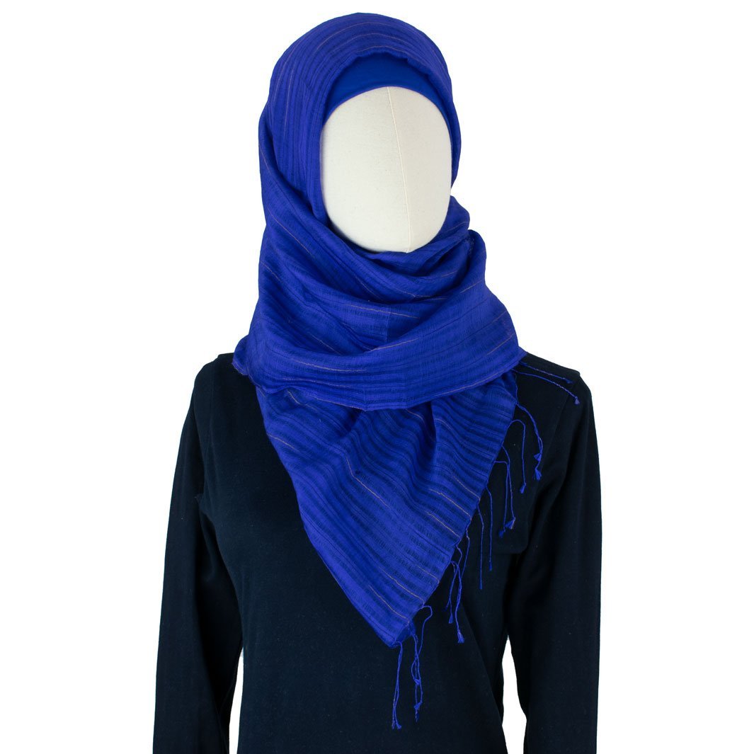Hijab Kopftuch Royal Blau