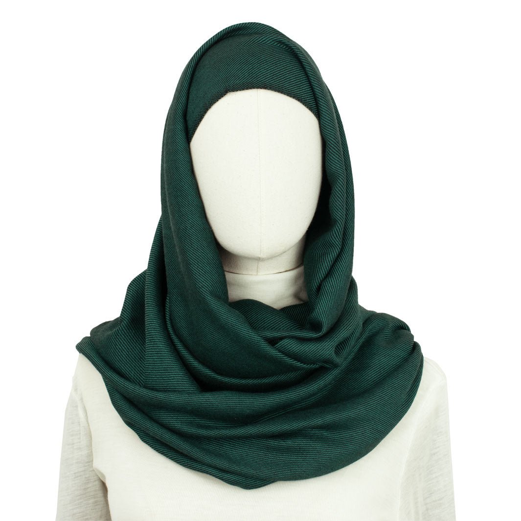 Hijab Style "Danya" Smaragt- Grün