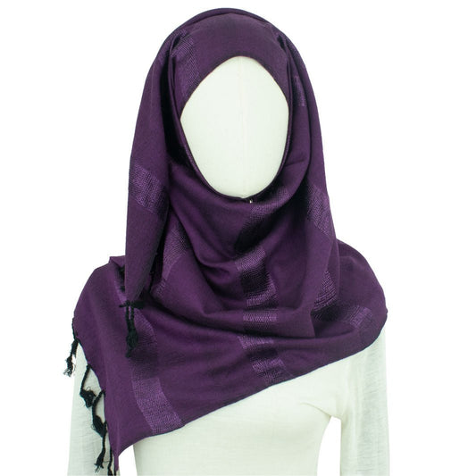 Hijab Style "Hala" Königliches Lila
