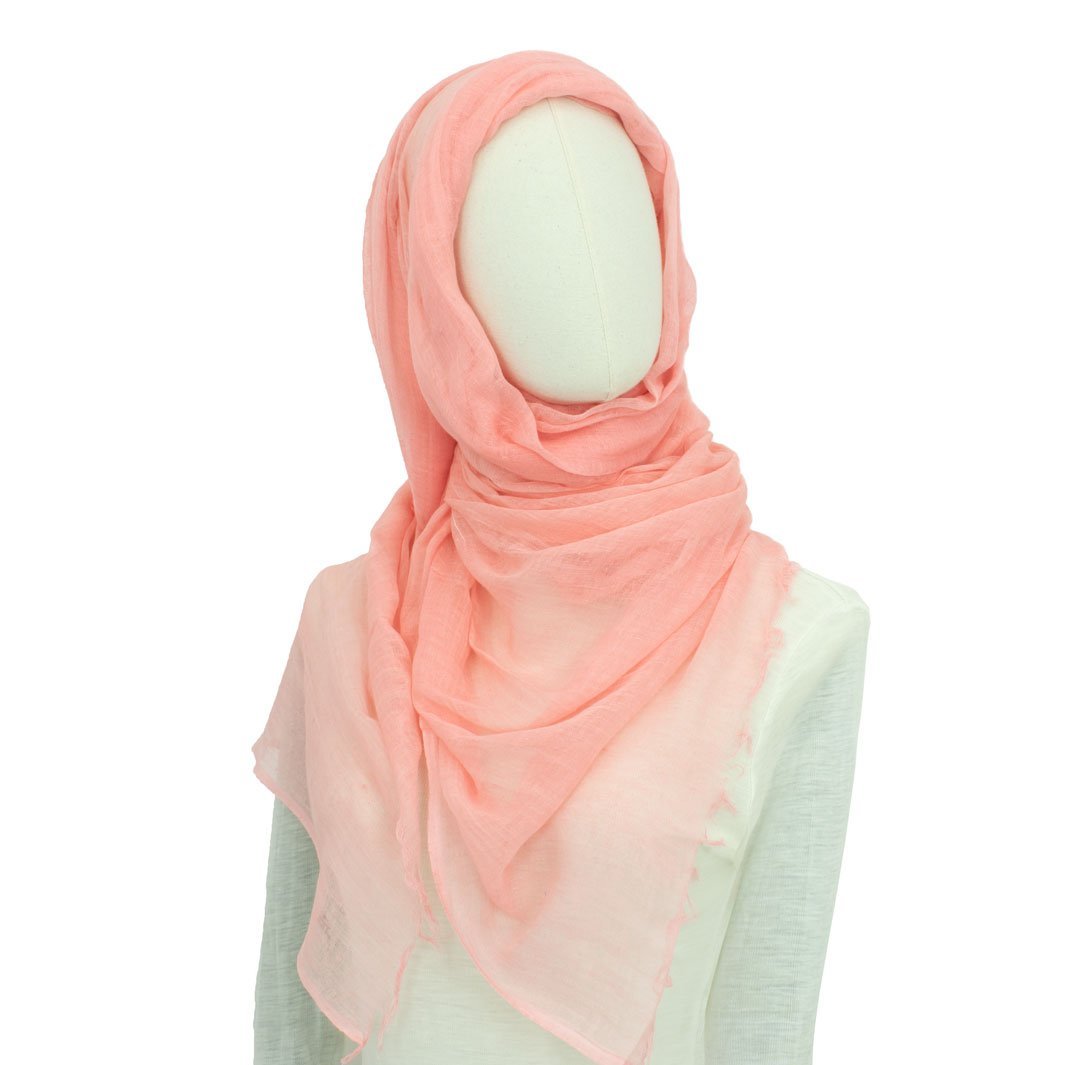Hijab Style "Kaska" Lachs-Rosa