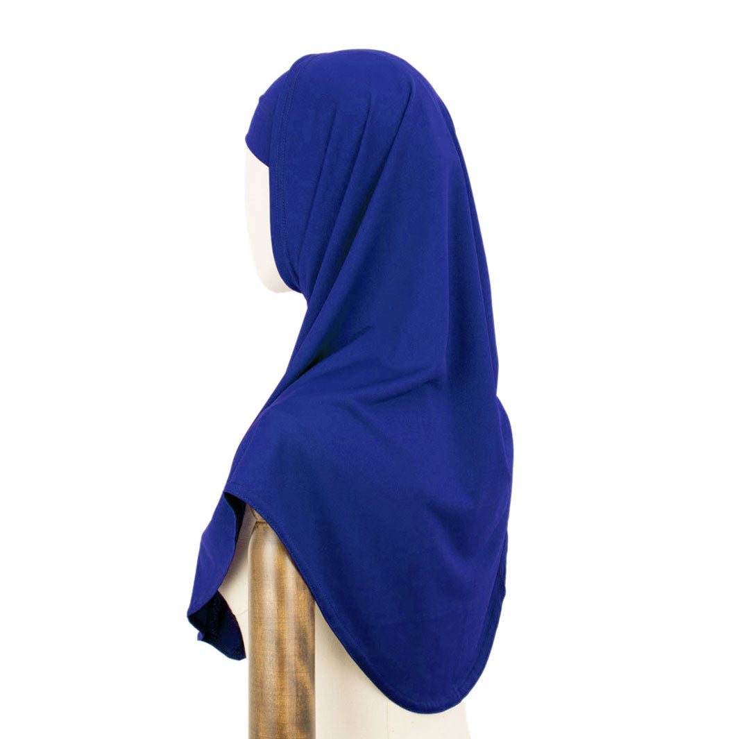 Fertig Hijab "Combi" Tief Blau