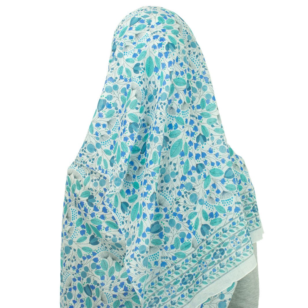 Hijab Azhara Blau Nuance