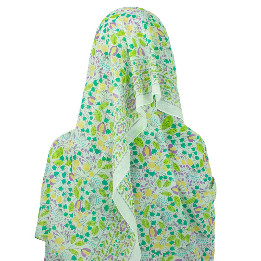 Hijab Azhara Walz Grün