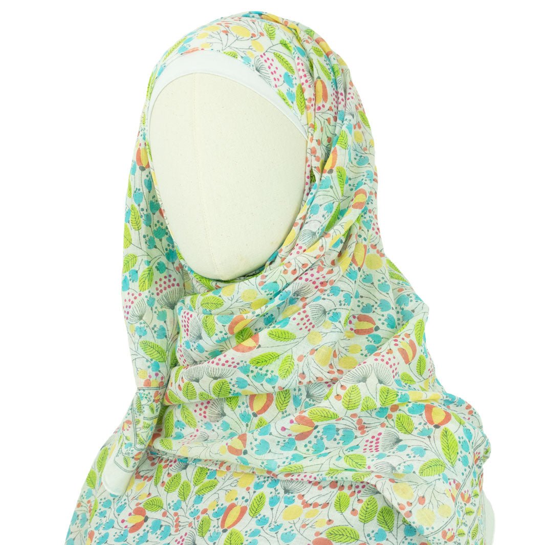 Baumwolle Hijab Azhara Springtime