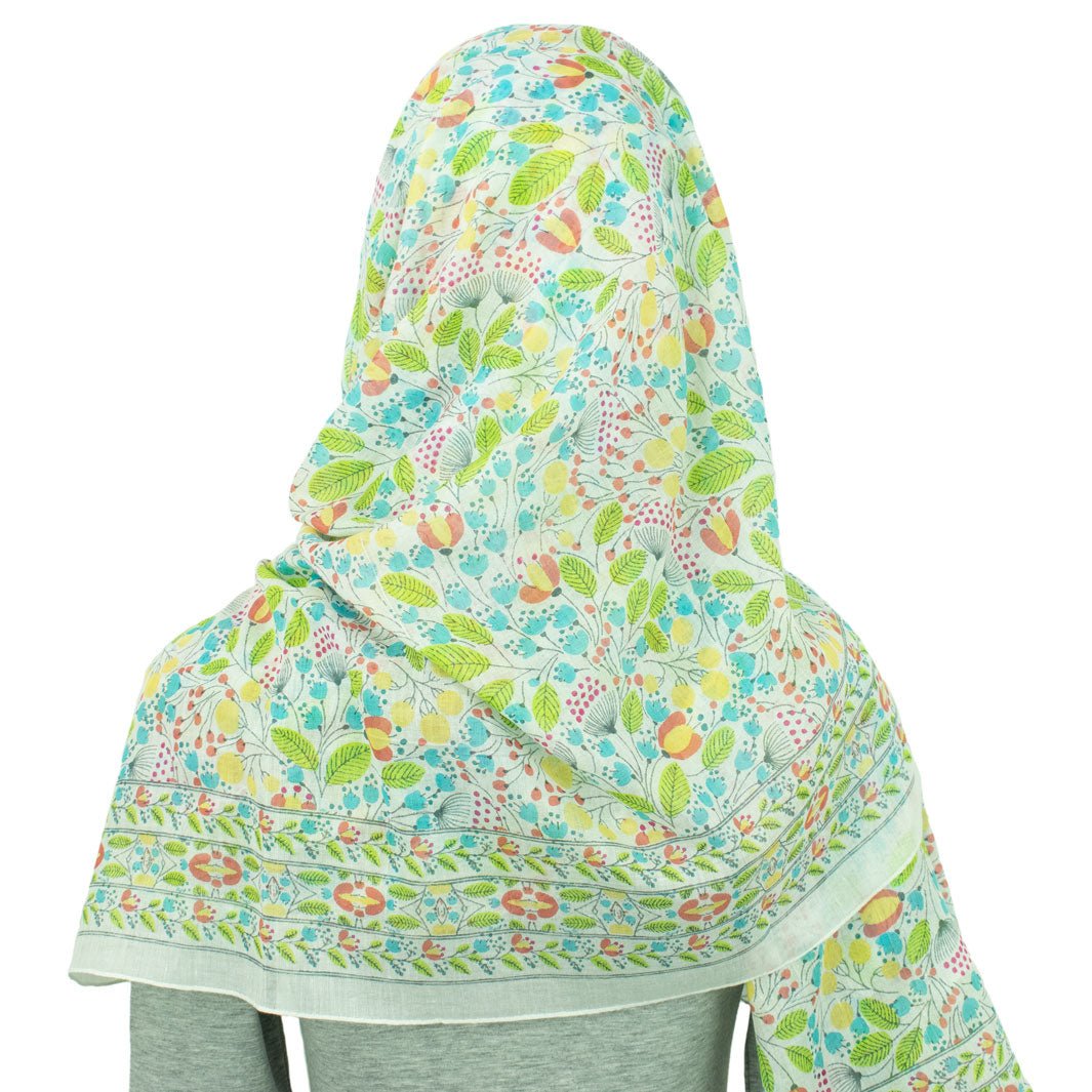 Baumwolle Hijab Azhara Springtime